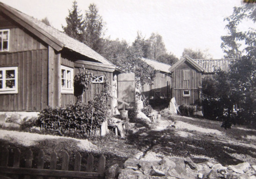 Soldattorp på Stallhagen eller i Vasastaden. Foto: Anja Wennerholms samling.