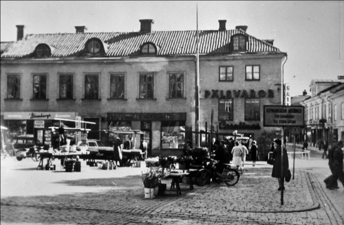 Stora torget. Foto: Lennart Mårtenssons samling.