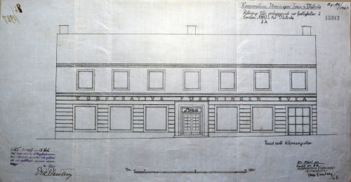 Konsums första varuhus på Köpmangatan.